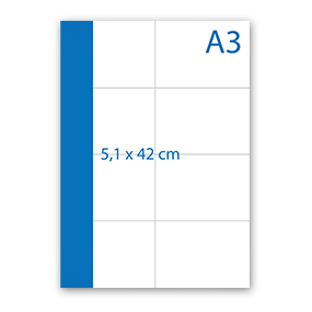 5,1 x 42 cm